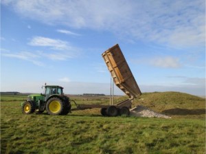 Badger Exclusion and Barrow Restoration Project, World Heritage Site Stonehenge