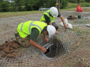 Sett Closure at St Eadburgha’s Church, Worcestershire