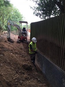 Badger Exclusion Fencing Loughborough